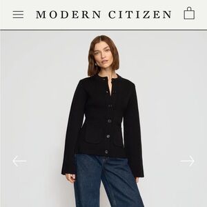 Modern Citizen Black Cardigan Sweater